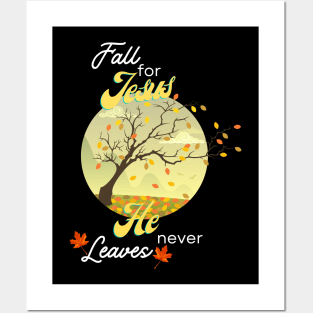 Fall for Jesus Posters and Art